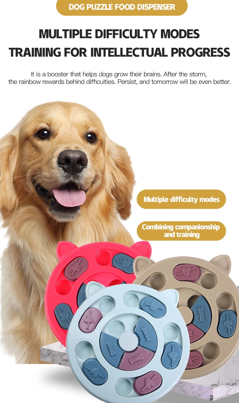 Dispensador de comida para mascotas de alimentación lenta