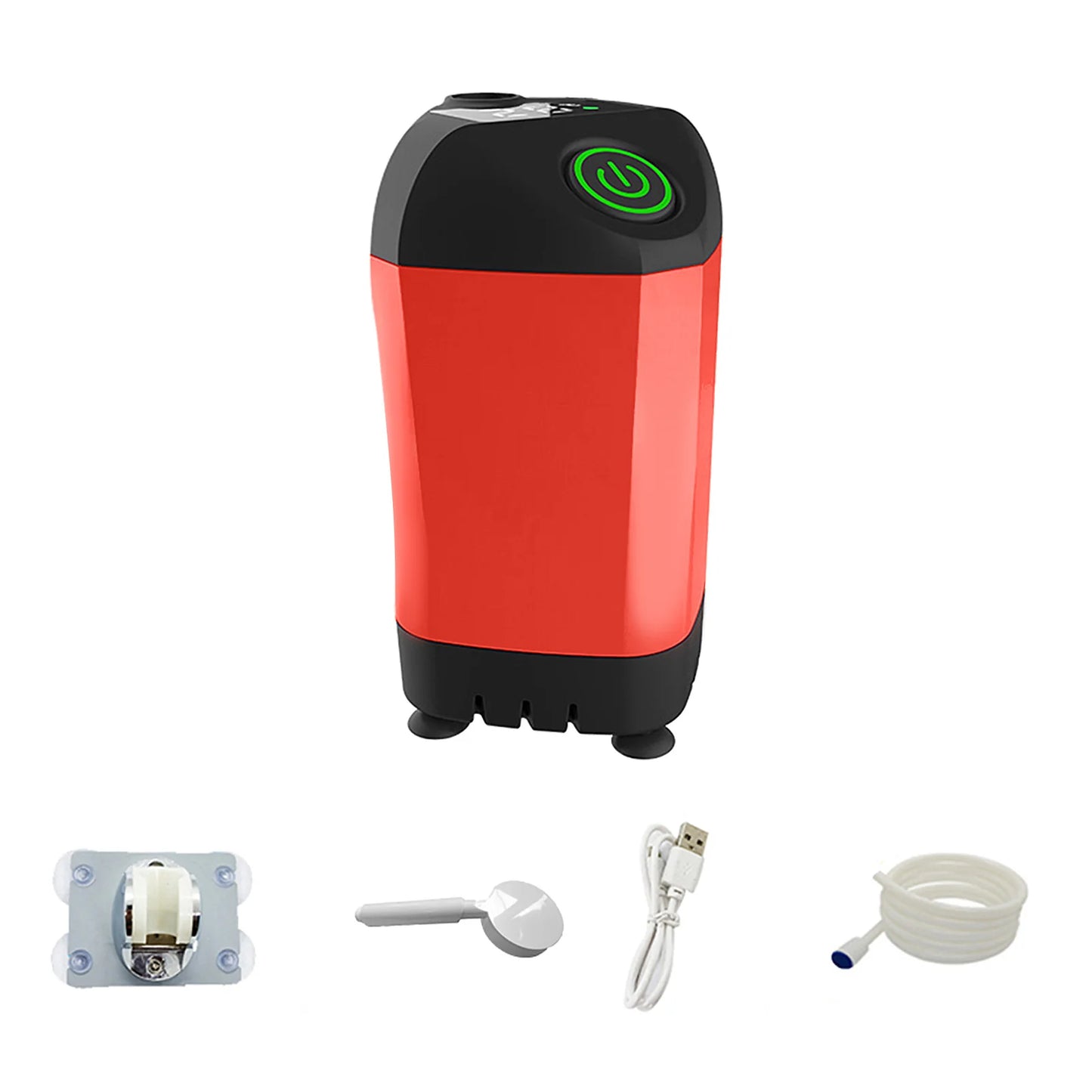 Ducha eléctrica portátil para camping impermeable con pantalla digital
