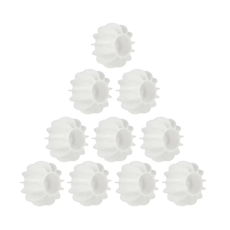 Bola reutilizable de silicona atrapelo de mascotas para lavadora