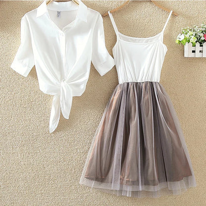 Blusa blanca de verano para mujer