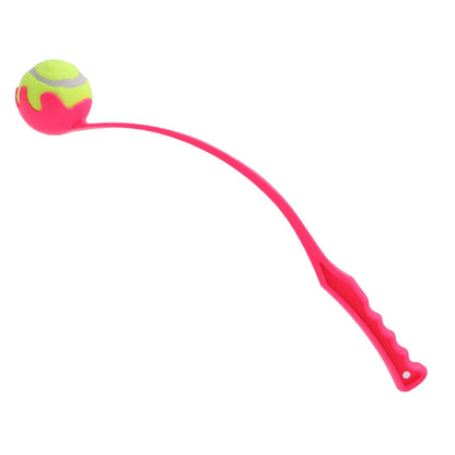 Palanca para lanzamiento de pelotas
