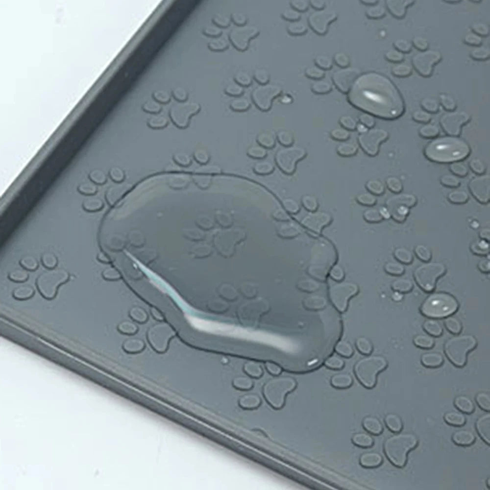 Tapete de silicona antideslizante e impermeable para mascotas