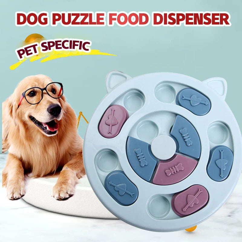 Dispensador de comida para mascotas de alimentación lenta