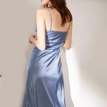 Vestidos elegantes de satín para verano