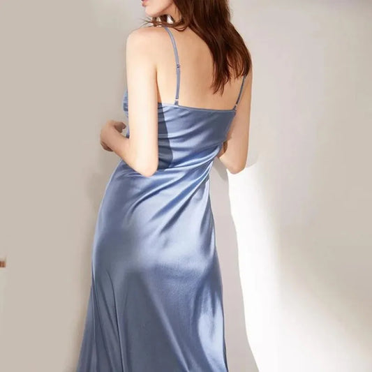 Vestidos elegantes de satín para verano