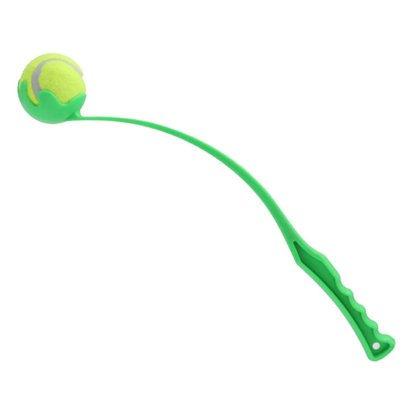 Palanca para lanzamiento de pelotas