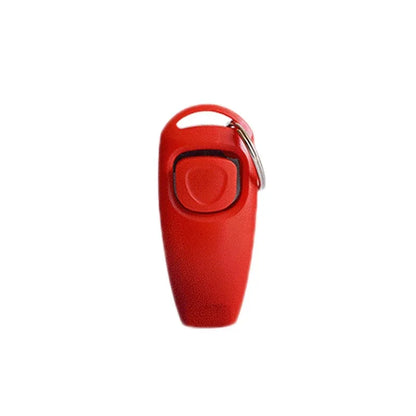 Silbato para perros y clicker multifuncional para entrenamiento 2-en-1