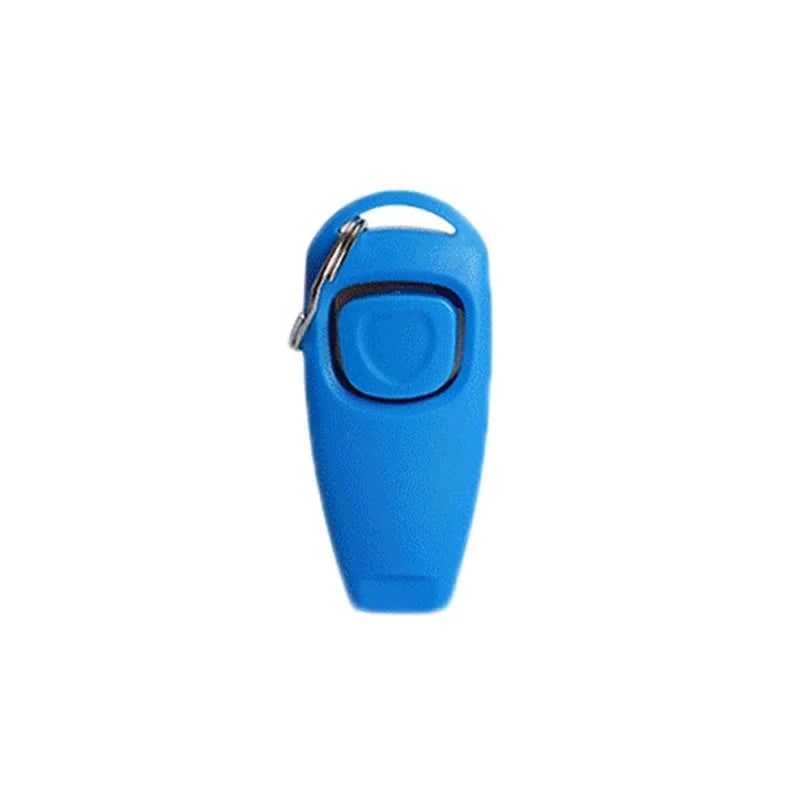 Silbato para perros y clicker multifuncional para entrenamiento 2-en-1