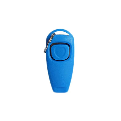 Silbato para perros y clicker multifuncional para entrenamiento 2-en-1