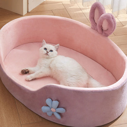 Cama desmontable, suave, cómoda, cálida y lavable para mascotas