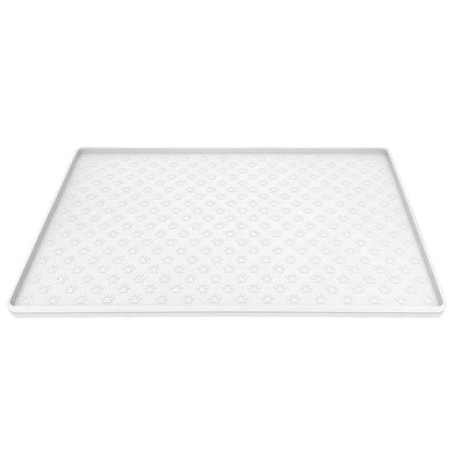 Tapete de silicona impermeable y antideslizante para platos de comida de mascotas