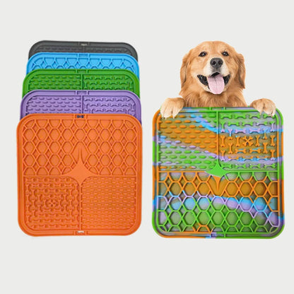 Alfombrilla de silicona para mascotas.