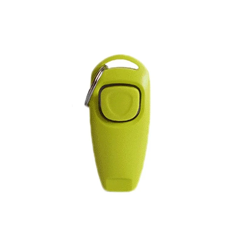 Silbato para perros y clicker multifuncional para entrenamiento 2-en-1