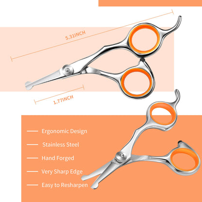 Tijeras de acero inoxidable para el pelo de mascotas