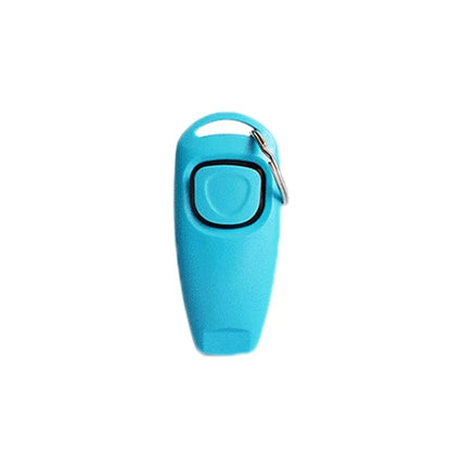 Silbato para perros y clicker multifuncional para entrenamiento 2-en-1