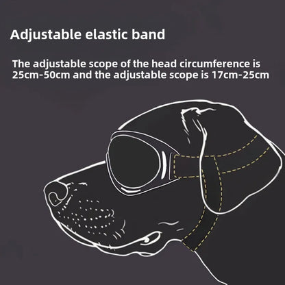 Gafas de sol ajustables anti-UV para perros