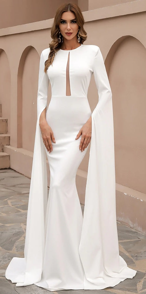 Vestido de manga larga Chloe