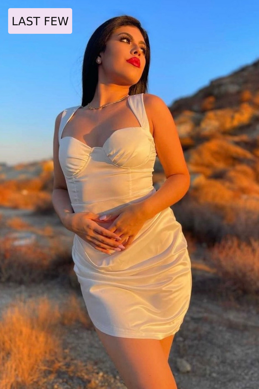 Vestido Asimétrico Blanco
